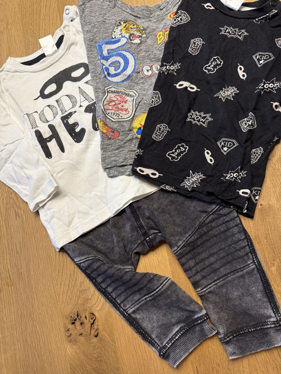 H&M Lotti & Set di vestiti: Kleider Set Junge Grösse 74 – Usato da Goldswil venduto da Fisel
