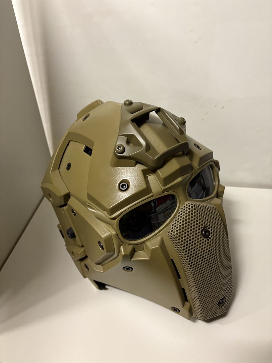 Uniformi & Effetti personali: Casque airsoft intégral  – Nuovo (secondo la descrizione) da Villarimboud venduto da hampton2012 2