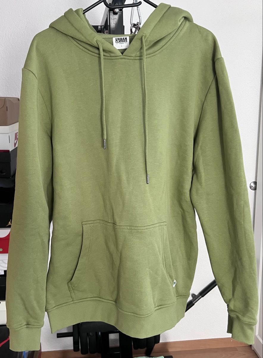 Maglioni & Felpe: Kapuzenpullover Urban classics grün Gr.L – Usato da Emmenbrücke venduto da ThomiE01