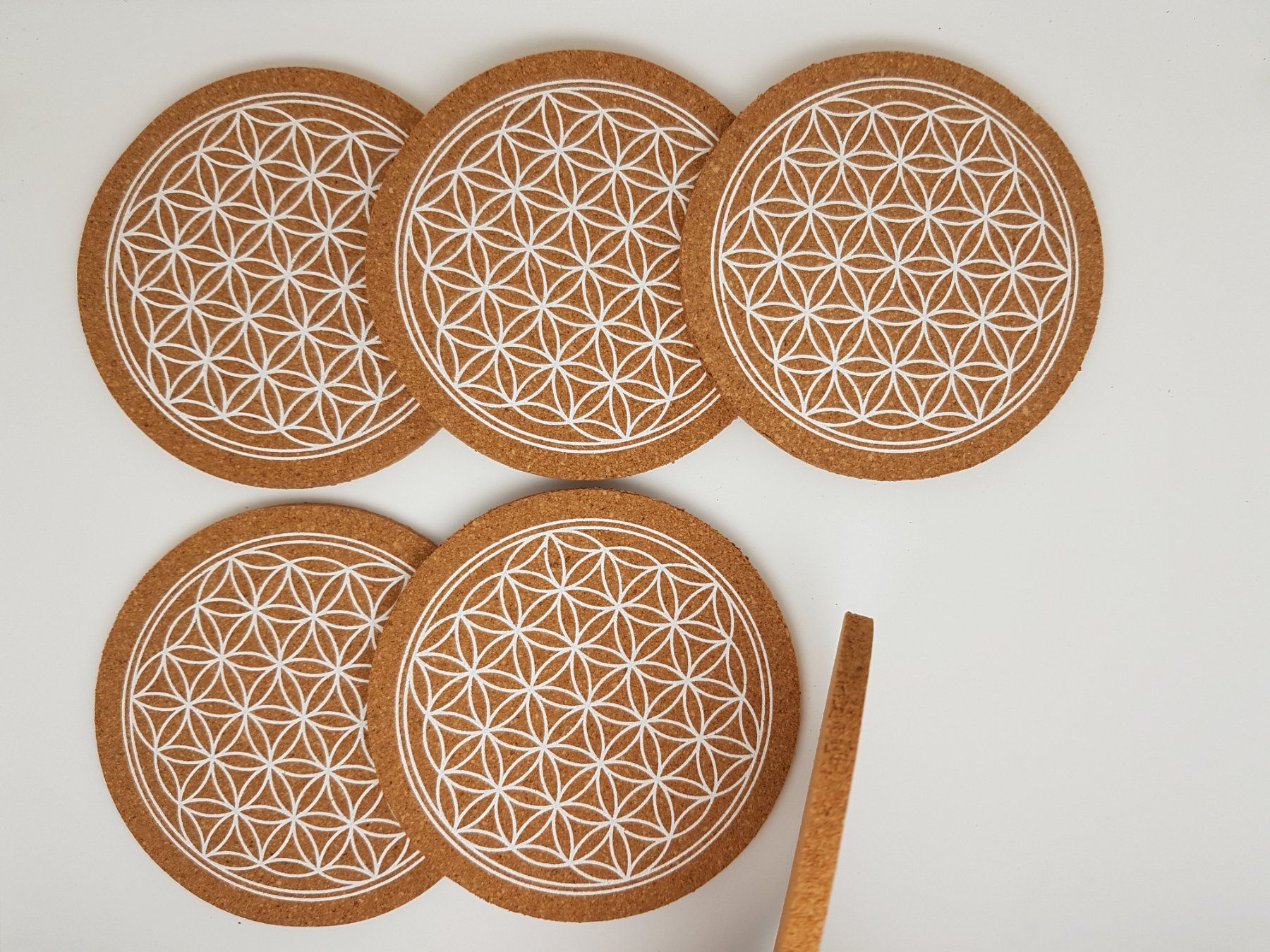Sottobicchieri: Untersetzer "BLUME DES LEBENS" 6x10 cm – Nuovo e nell'imballaggio originale da Turbenthal venduto da enjak 4