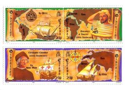 Briefmarken Schiffe. Kolumbus. Gibraltar
