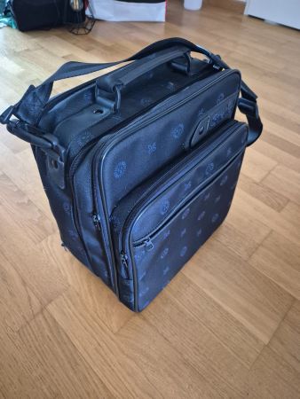 Schicke schwarze Businesstasche/Aktentasche