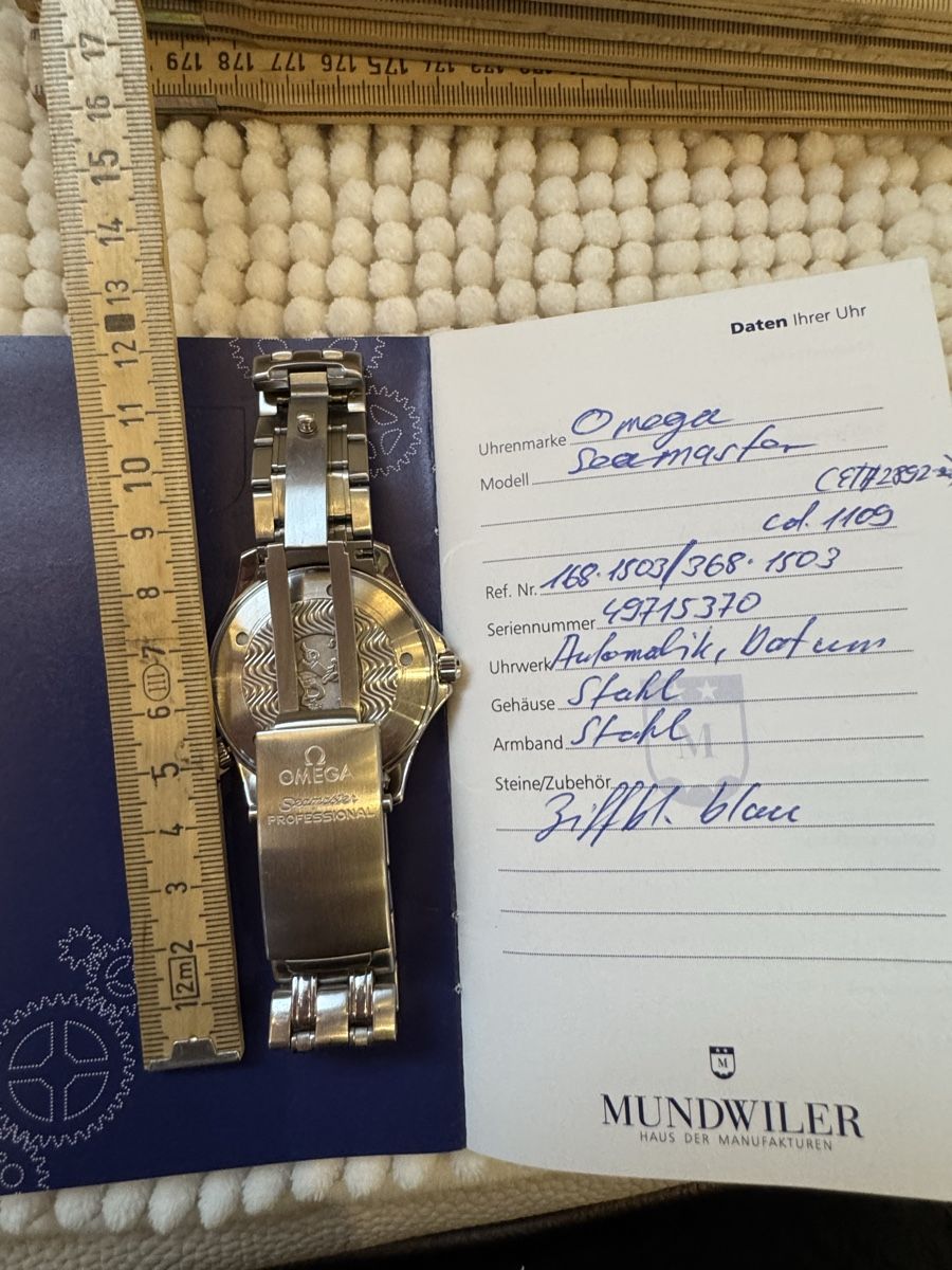 Omega Orologi: Omega Seamaster Professional Automatik – Usato da Montévraz venduto da W1965 3