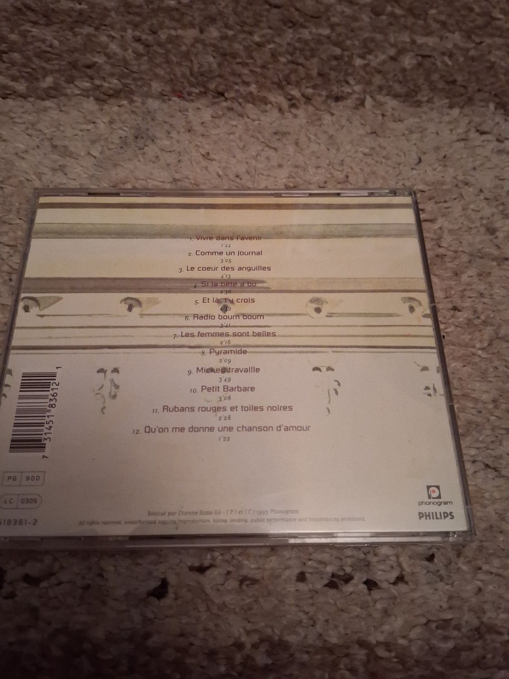 CDs: Juliette Gréco CD - VIVRE DANS L'AVENIR – Gebraucht aus Aigle von Marcagapit 1