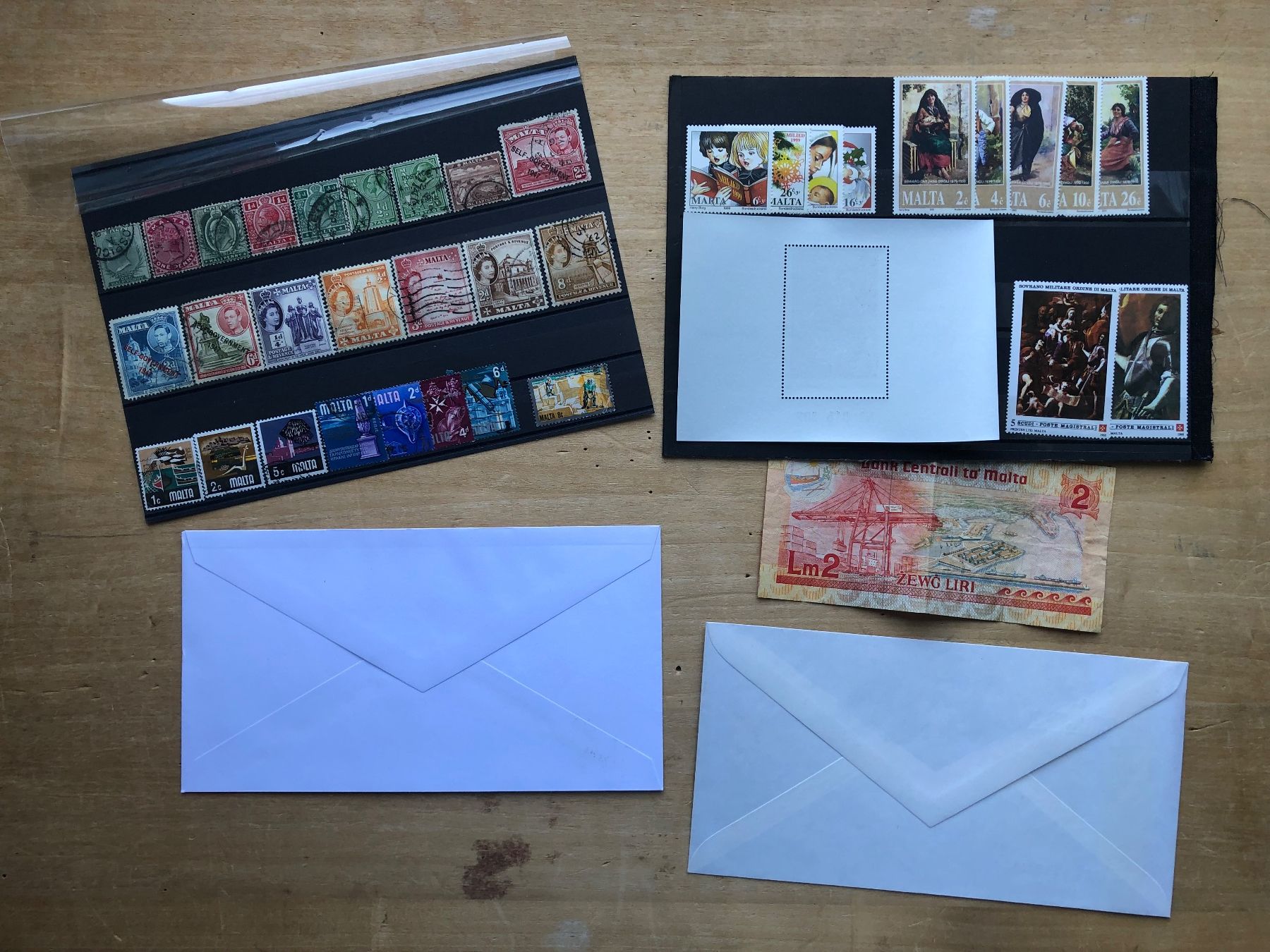 Alle Briefmarken: MALTE – Gebraucht aus Neuchâtel von Atahuallpa 1