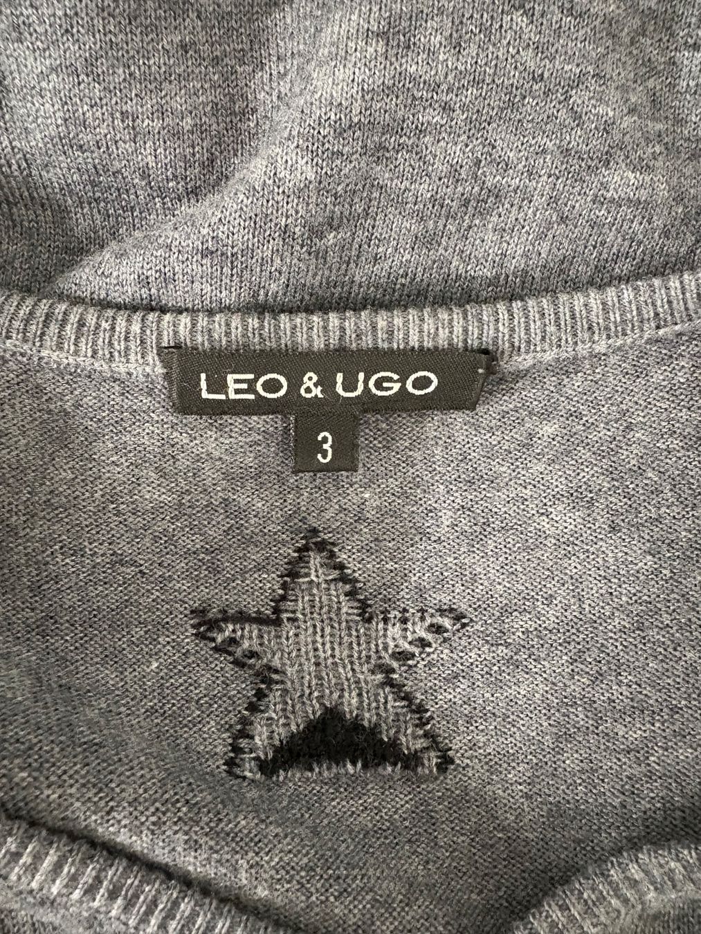 Maglioni & Felpe: Leo&Ugo Pullover mit Motiv Gr. 40 grau Wolle Strass – Usato da Regensdorf venduto da secondchancefashion 5