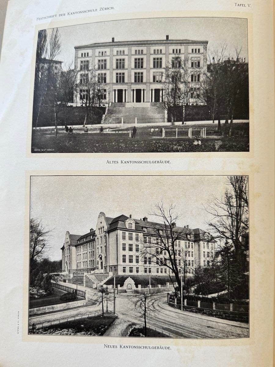 Libri: Geschichte der Kantonsschule Zürich 1883 - 1908 – Usato da Adliswil venduto da buch_und_kunst 1