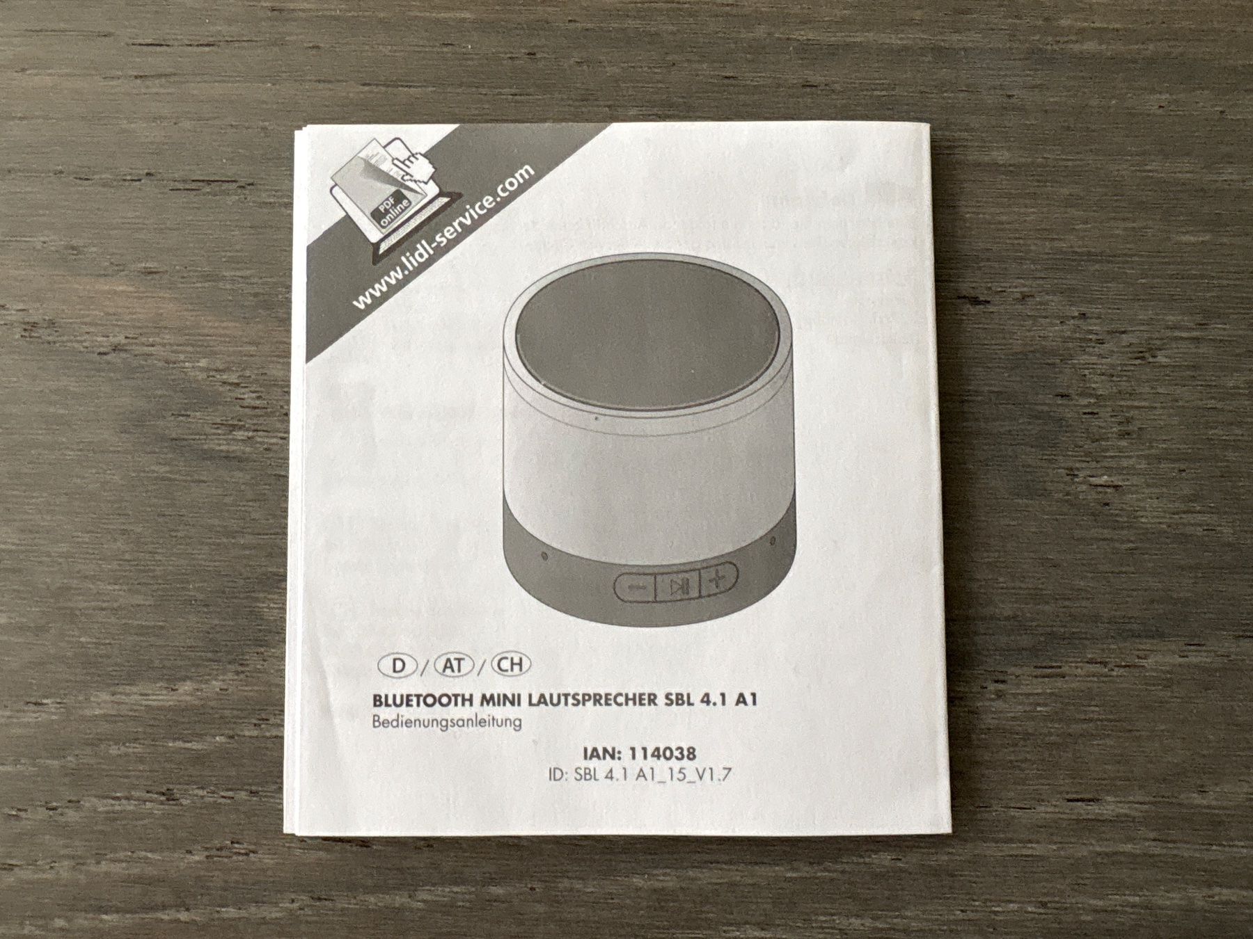 Casse acustiche: Bluetooth Mini Lautsprecher SBL 4.1 A1 – Usato da Hünenberg venduto da Betsch1 5