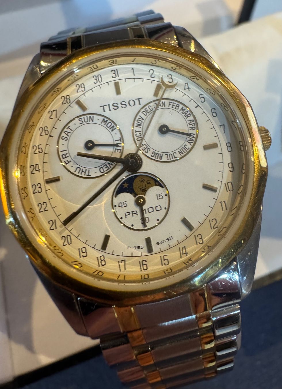 Tissot Orologi: ***** TISSOT PR100 MOONPHASE  ***** – Usato da Giumaglio venduto da soloemi