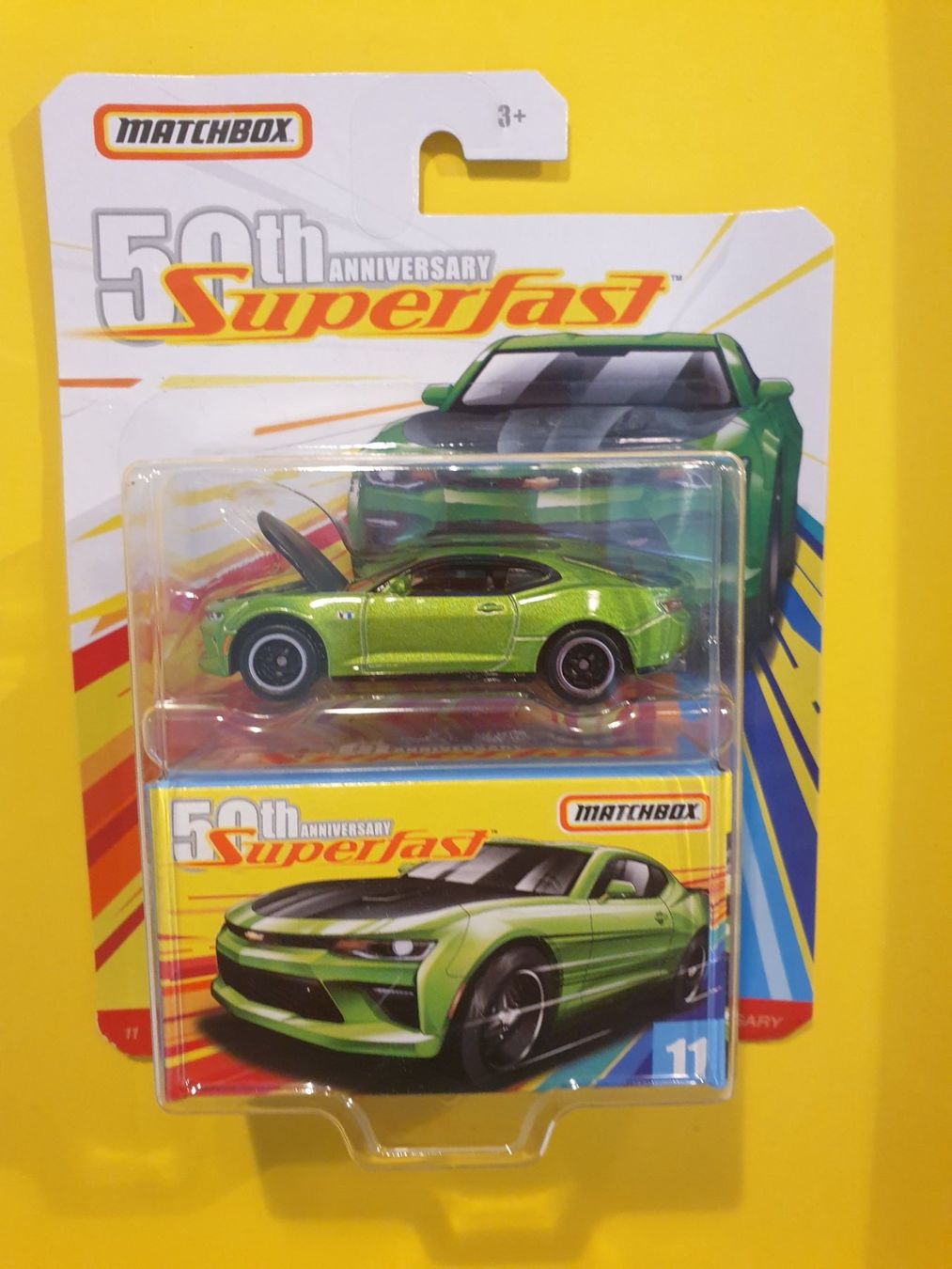 Matchbox Modellini d'auto: Matchbox '17 CHEVY CAMARO – Nuovo e nell'imballaggio originale da Oftringen venduto da Rotor 1