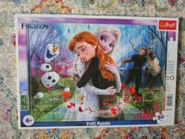 Disney Frozen Puzzle Trefl mit 30 Teilen, Top Zustand!