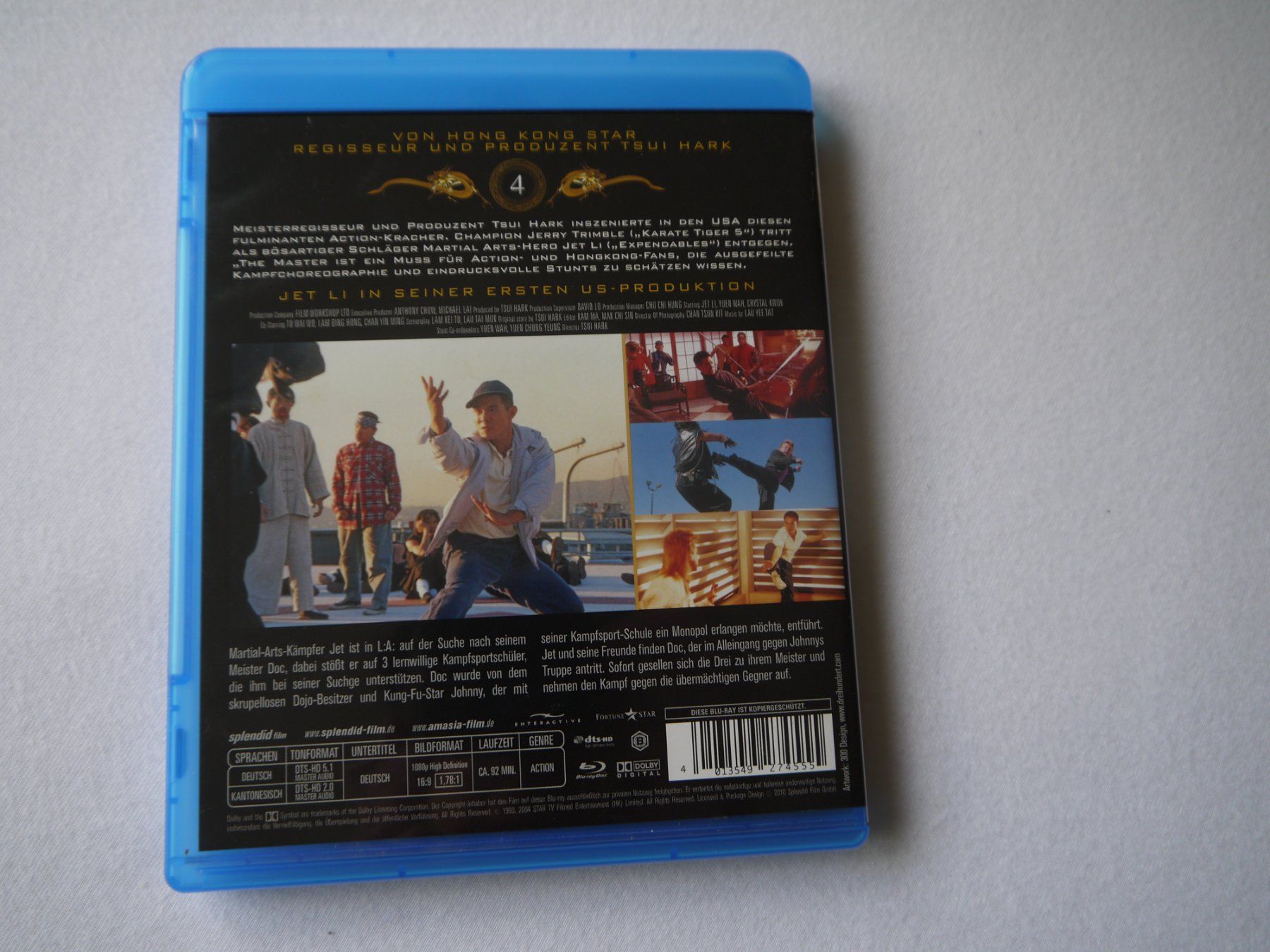 Tutti i DVDs: THE MASTER - Jet Li - selten – Usato da Hagendorn venduto da Blaf 1