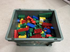 Lego Duplo Steine Set mit Box gebraucht guter Zustand