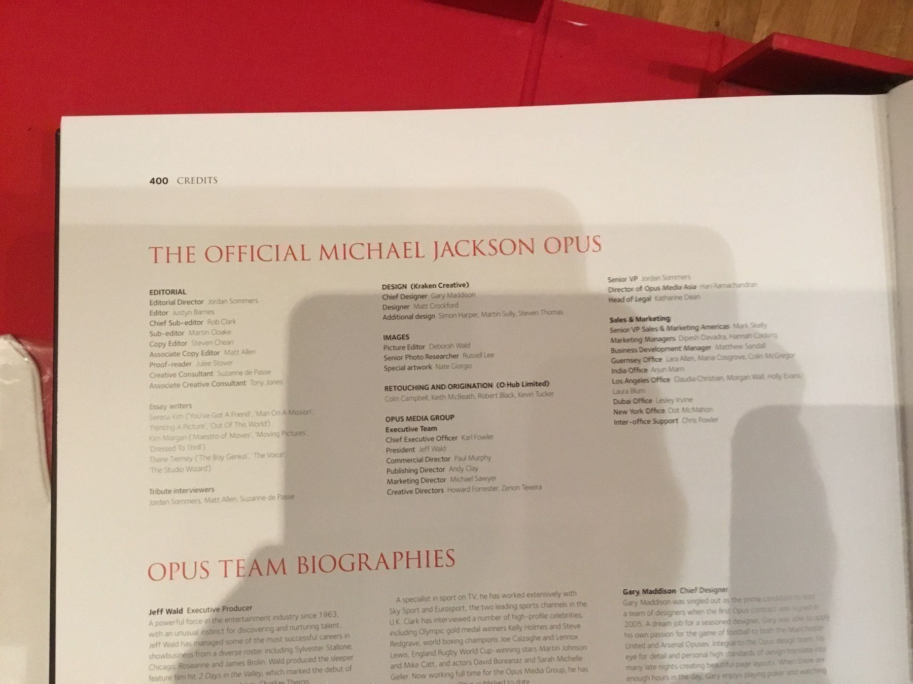 Libri: Michael Jackson Opus Buch – Usato da Seengen venduto da Pitto1 5