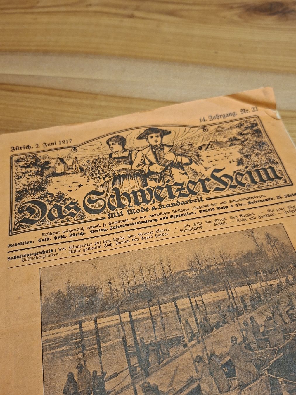 Zeitschriften & Magazine: Zeitschrift Das Schweizer Heim 1917 – Gebraucht aus Ganterschwil von HeidiuPeter 1
