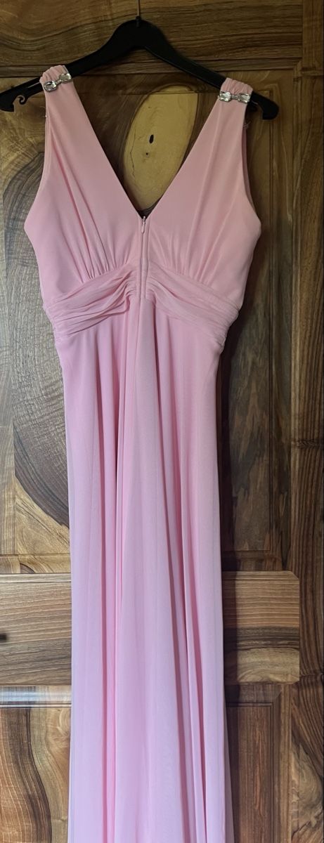 Vestiti: Wunderschönes hellrosa Abendkleid mit Schmucksteinen  – Usato da Derendingen venduto da Laubfleckerli