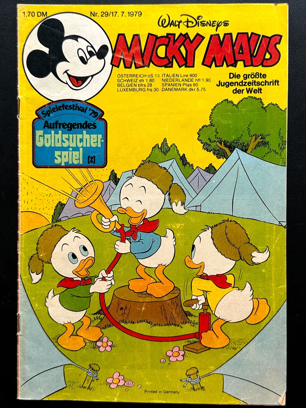 BD: Mickey Maus Nr. 29  17.7.1979 – D'occasion à Seltisberg par quadartswiss