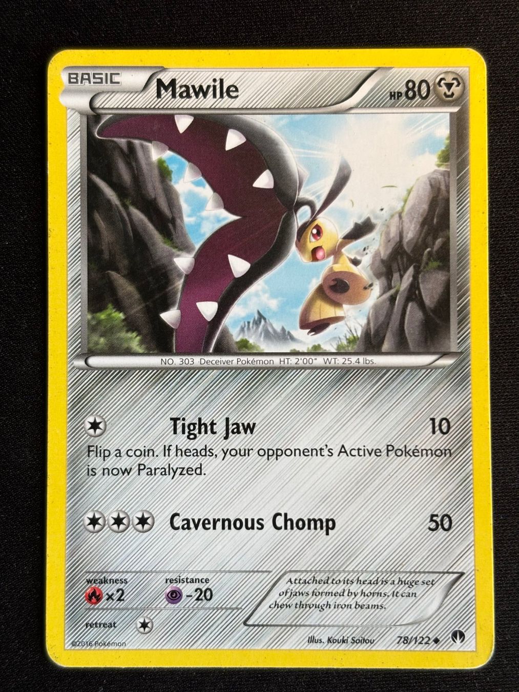 Pokémon Carte collezionabili: Pokemon Mawile - BREAKpoint 78/122 - English – Usato da Bern venduto da Big_GS