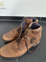 Leder-Schnürschuhe