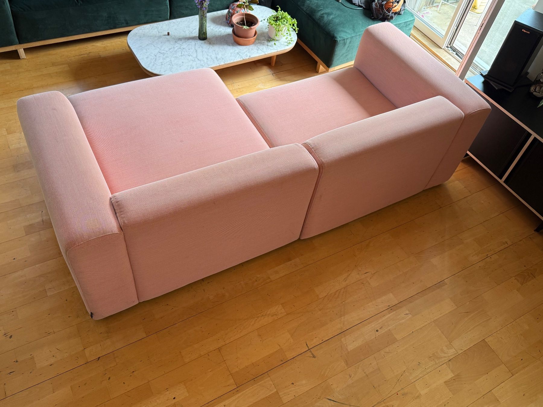 Hay Divani: Hay Mags Ecksofa, rosa – Usato da Zürich venduto da MayaWo 2