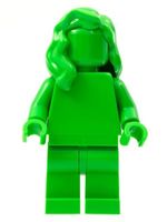 LEGO | [Minifigure tls105] Everyone is Awesome Bright Green