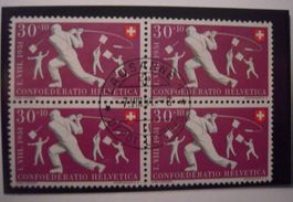 PP 1951 Nr. 54 VB gest. Lausanne 7.8.51 ss Zentrumsstempel