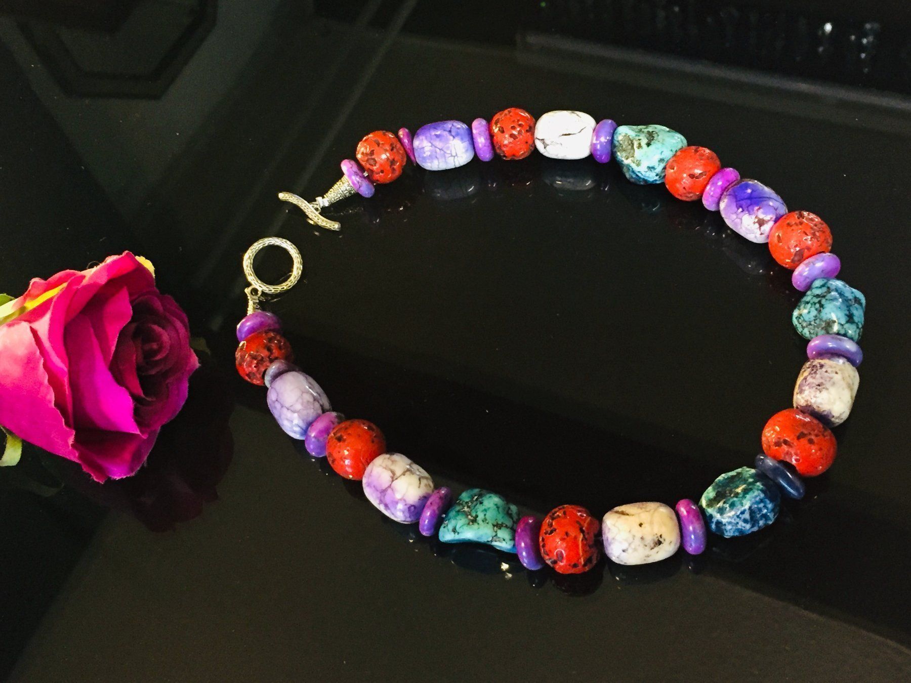 Catenine: Elegante Edelstein Kette – Nuovo e nell'imballaggio originale da Schaffhausen venduto da uniqueketten 1