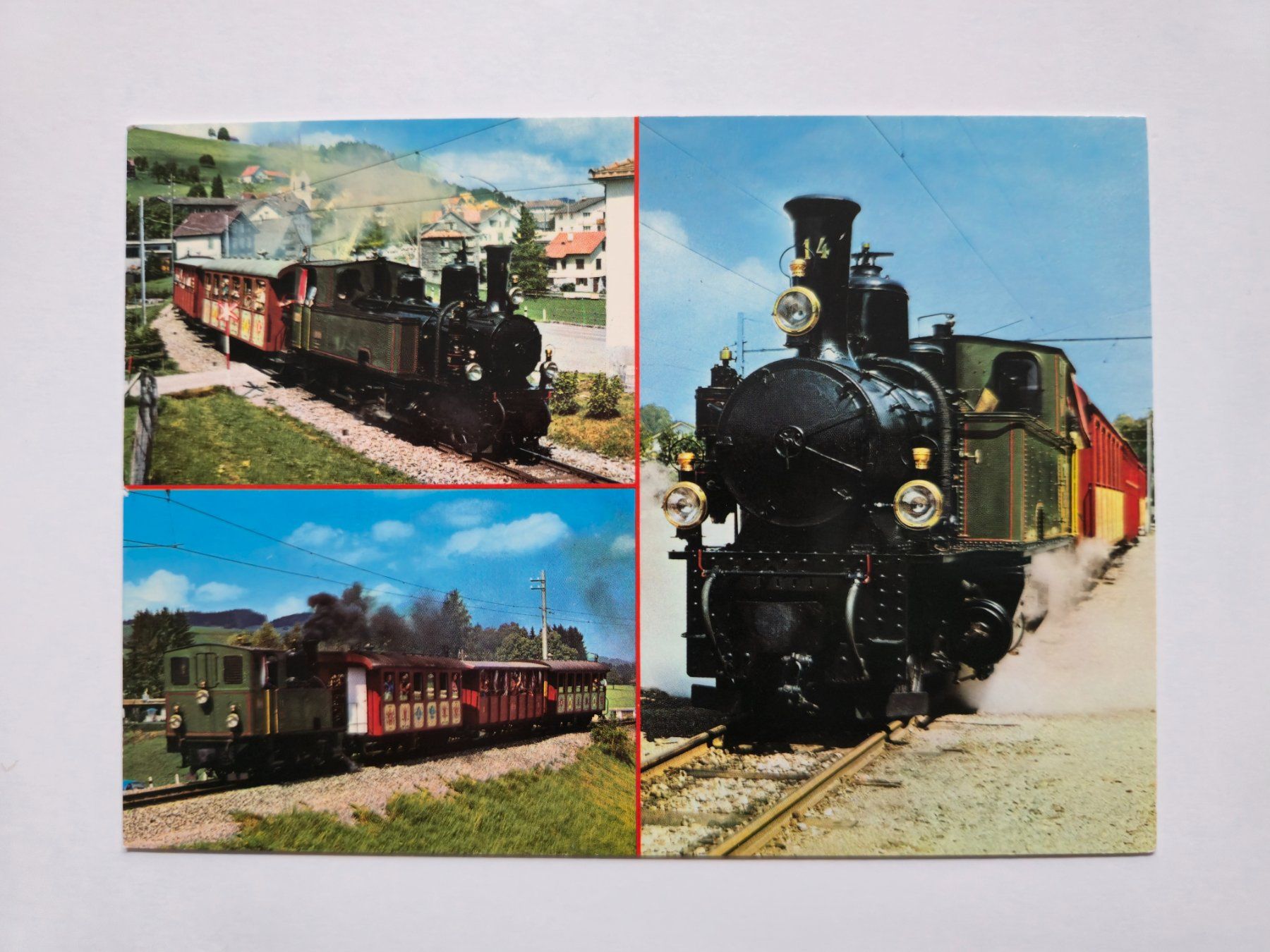 Cartoline postali: AK Bahnen Appenzeller Bahn alt – Usato da Dättlikon venduto da Wundertuete_