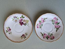 Porzellan Teller Regal Heritage und Elizabethan bone china