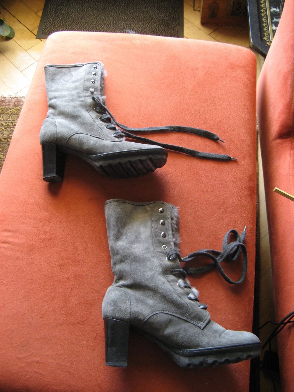 Scarpe da donna: Stiefel grau Gr. 40,5 Hover – Usato da Zürich venduto da apil 2