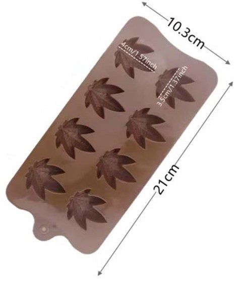 Backformen: Eiswürfelbehälter Marihuana Weed Rauchen Backform Backen – Neu und originalverpackt aus Dättlikon von easythings 2