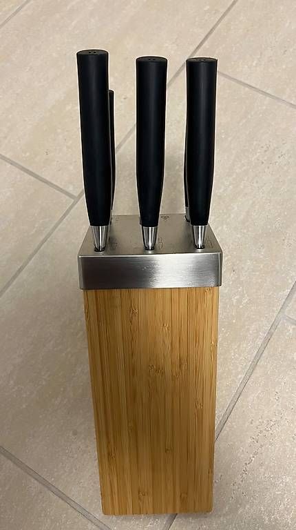 Coltelli: ZWILLING Küchenmesser-Set mit Messerblock  5-teilig – Usato da Mels venduto da Ralf-dp8t 3