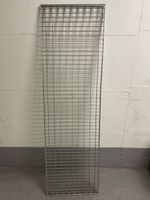 Vintage feuerverzinkter Gitterrost aus Stahl   175x52 cm