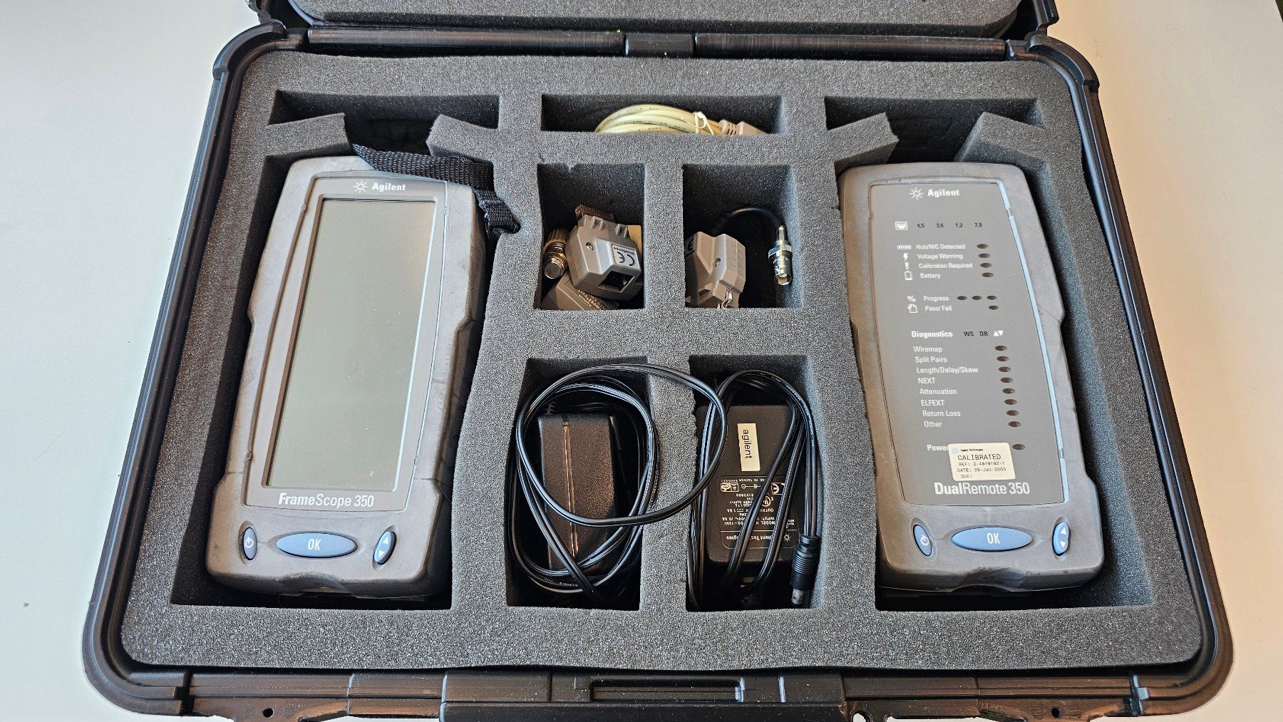 Mesurer: Agilent FrameScope 350 Networkanalyser Set – D'occasion à Boniswil par LakeSide_Boniswil