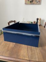 USM Haller Schublade stahlblau