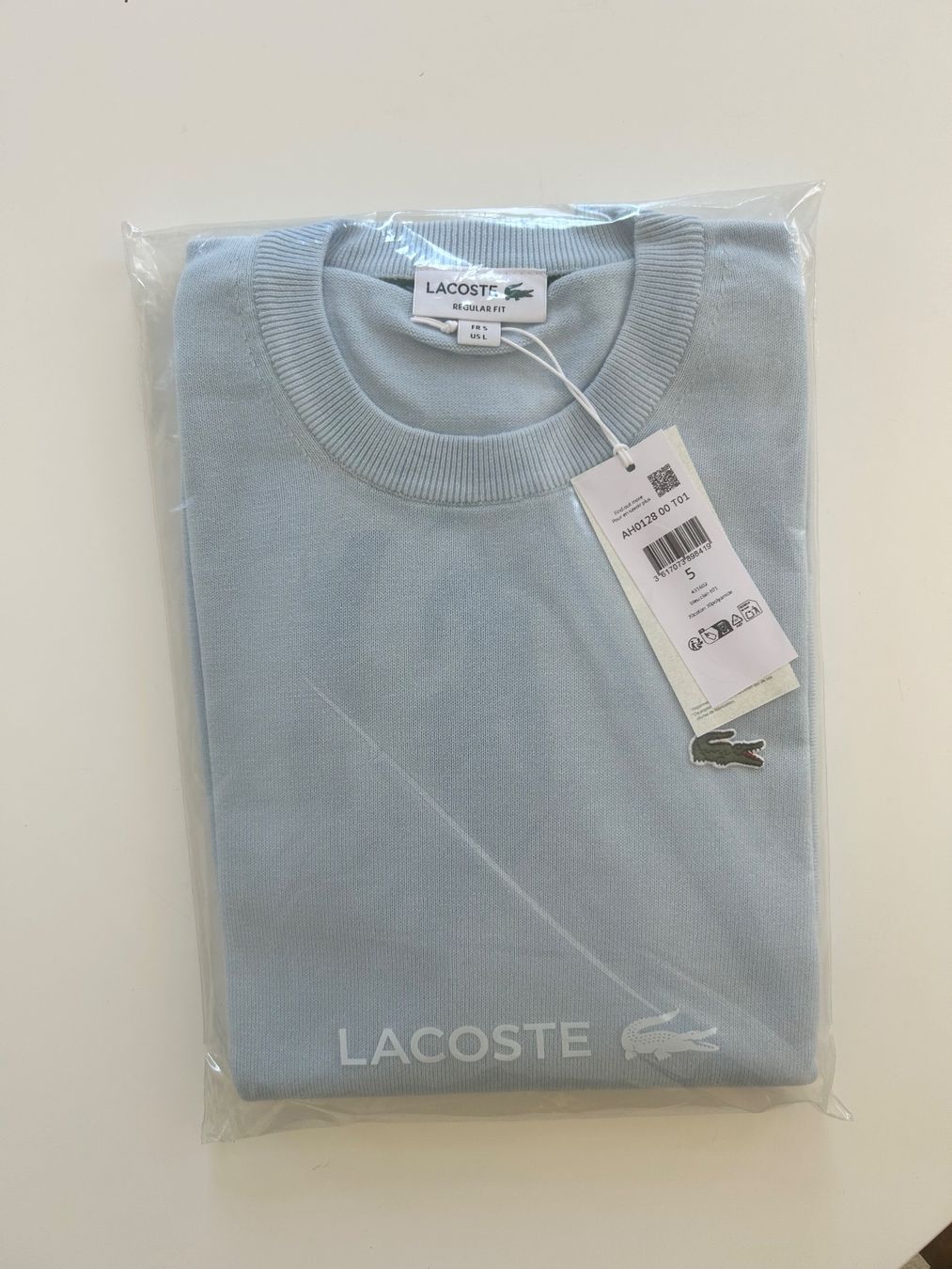 Lacoste Maglioni & Felpe: Lacoste Pullover, hellblau, Gr. L - Frühlings-Klassiker! – Nuovo e nell'imballaggio originale da Zürich venduto da Noesieone 2