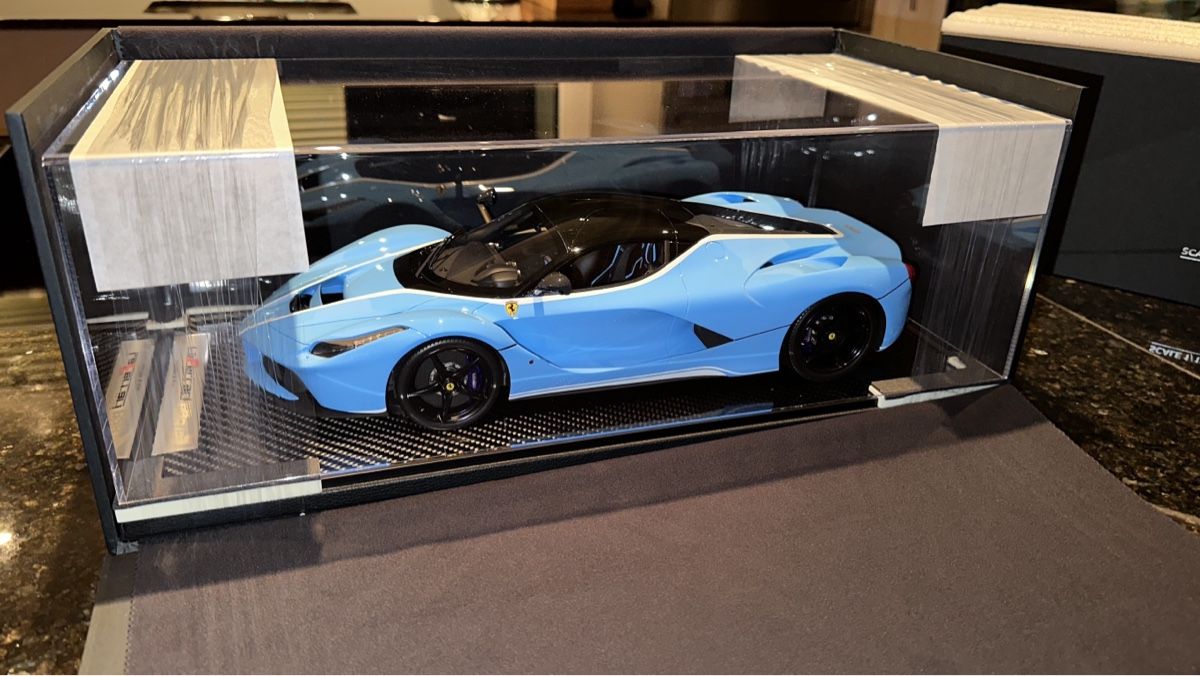 BBR Models Modellini d'auto: BBR LaFerrari 1:12 Tailor Made Blue – Nuovo (secondo la descrizione) da Thundorf venduto da Iceman-31