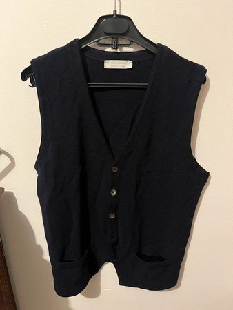Neue Strickjacke Filippo de Laurentiis M Merino Luxusmarke