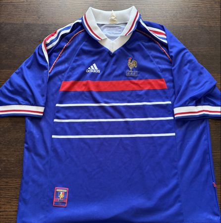 Original Fussbaltrikot Frankreich 1998