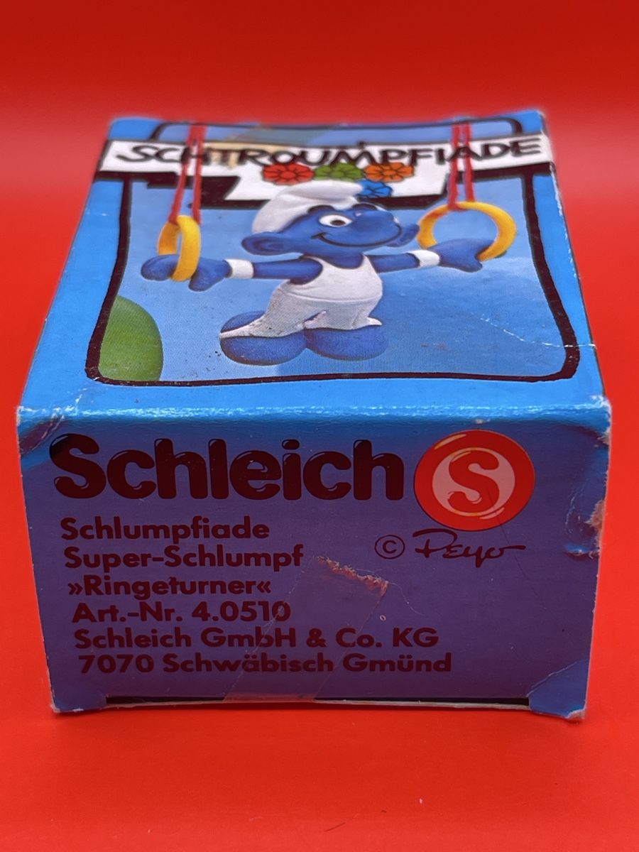 Schleich Statuette: Schleich 40510 Superschlumpf Ringturner – Usato da Nunningen venduto da HTH70 2