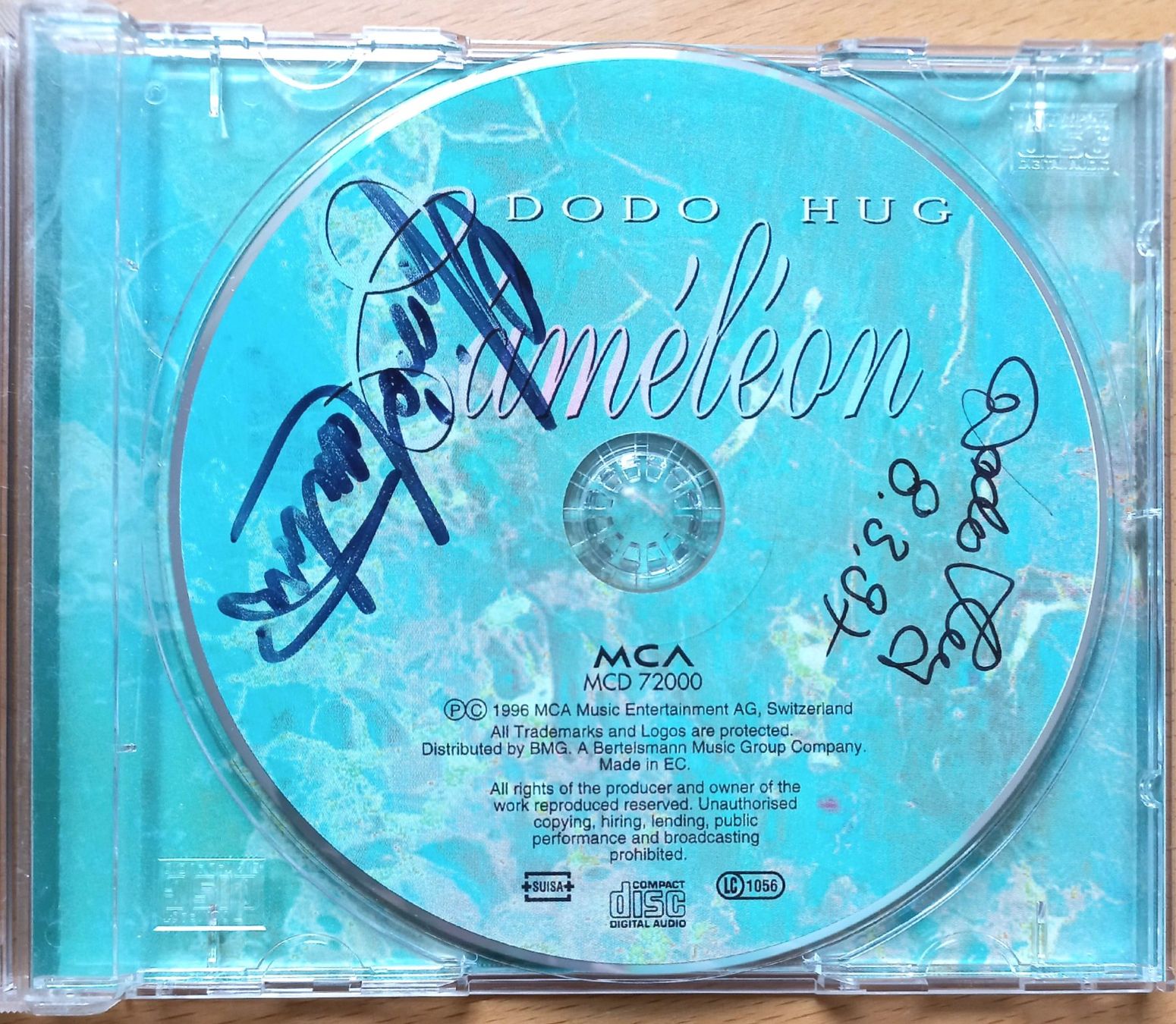 CD: CD - Dodo Hug - Caméléon - Mit Original-Unterschrift – Usato da Niederuzwil venduto da lubimaja 1