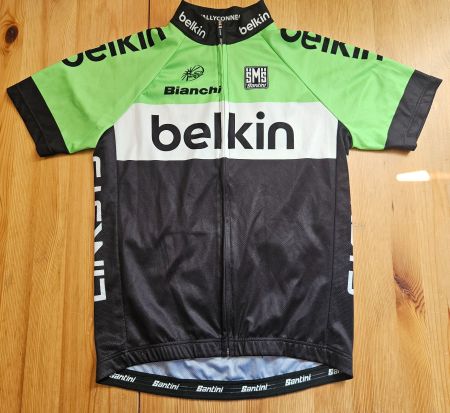 Radtrikot Santini Team Belkin Gr. S Velo Radsport Trikot