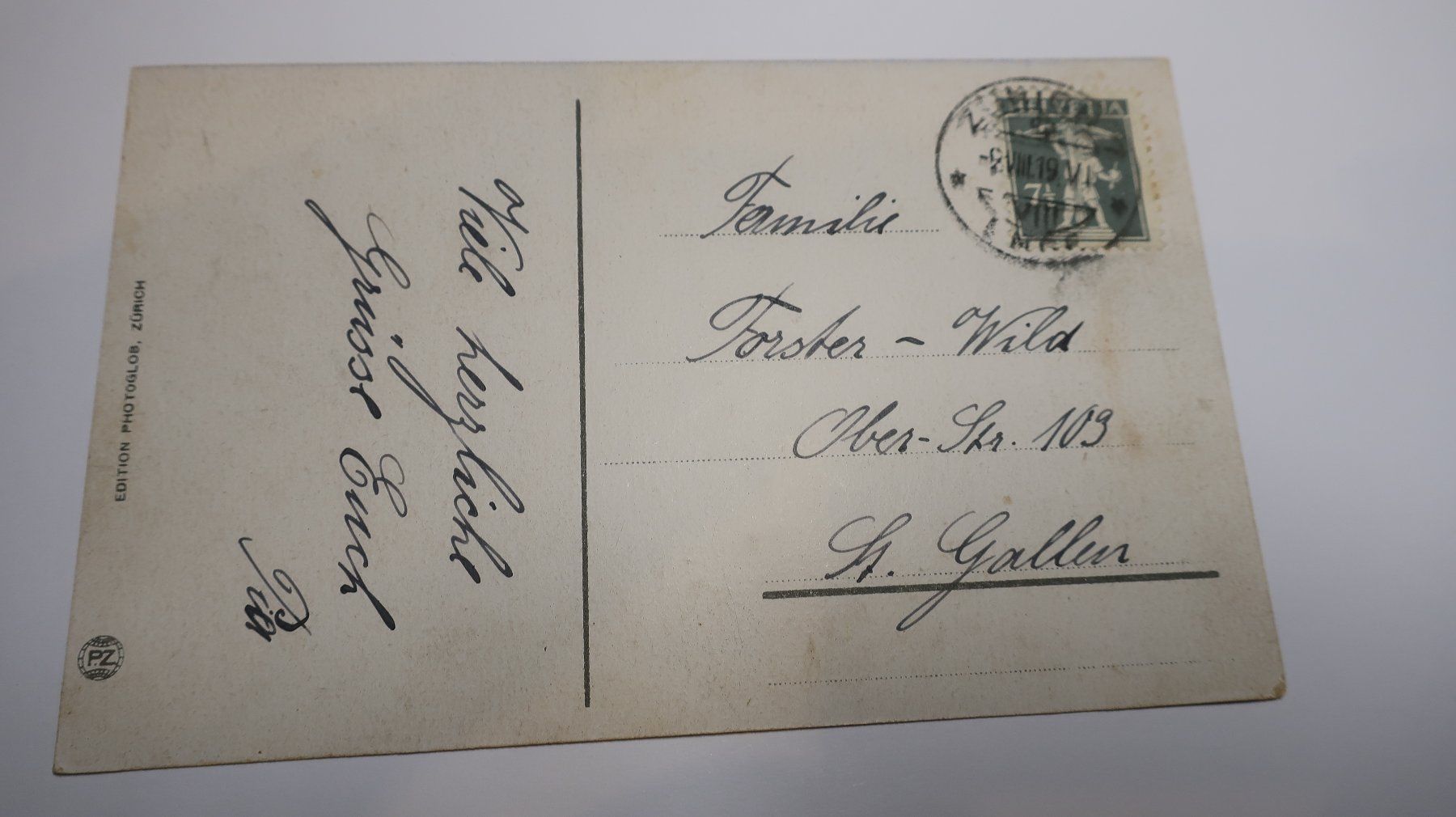 Cartes postales: Zürich - Paradeplatz  1919 – D'occasion à Cormoret par Pascalll2001 4