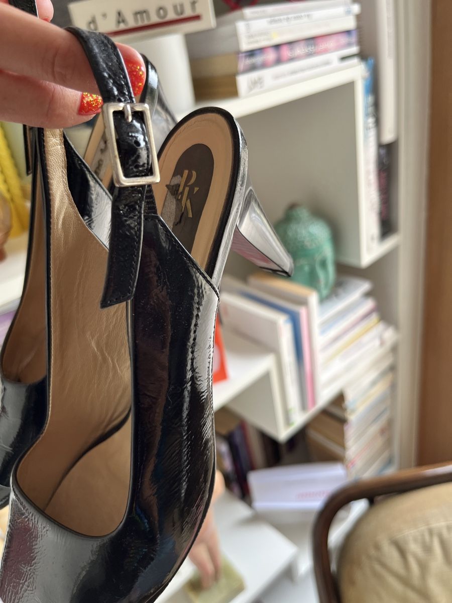 Kaiser Scarpe da donna: Escarpins Peter Kaiser noirs élégants 38,5 – Usato da Evilard venduto da Mamarsi 3