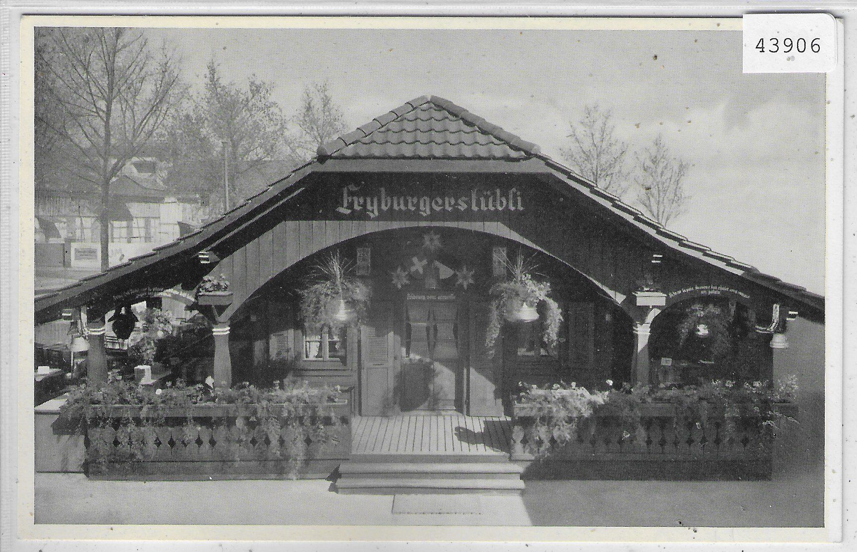 Cartoline postali: Fryburger-Stübli - Mustermesse Basel – Usato da Ettingen venduto da Kartenplanet