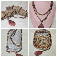 Jasper Gold Charme Halsk. - Spendenaktion