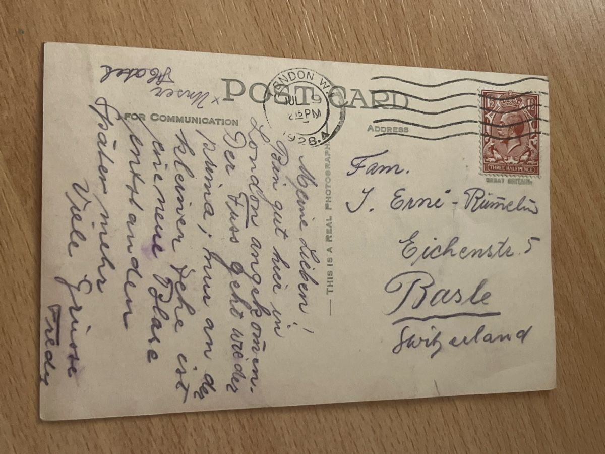 Cartoline postali: London Central YMCA, alte Ansichtskarte, Tottenham Rd. – Usato da Hinwil venduto da Chuan2 1
