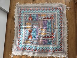 Schal mit Muster, quadratisch, Tuch