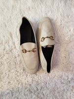 Elegante Gucci Loafers, Grösse 38, weisses Leder, Top! (51)
