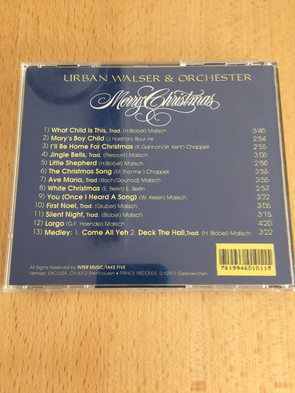 CD: Urban Walser & Orchester – Usato da Rüti ZH venduto da alumedien 1